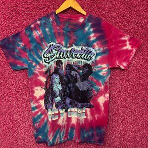 Sweetie Icy Girl High Maintenance Collage Hip Hop Tie Dye M